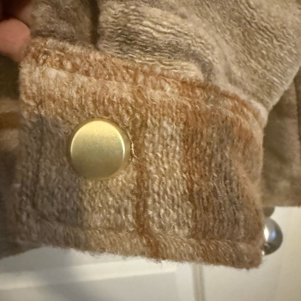 Joie Plaid Button Up Jacket/Shacket - image 6